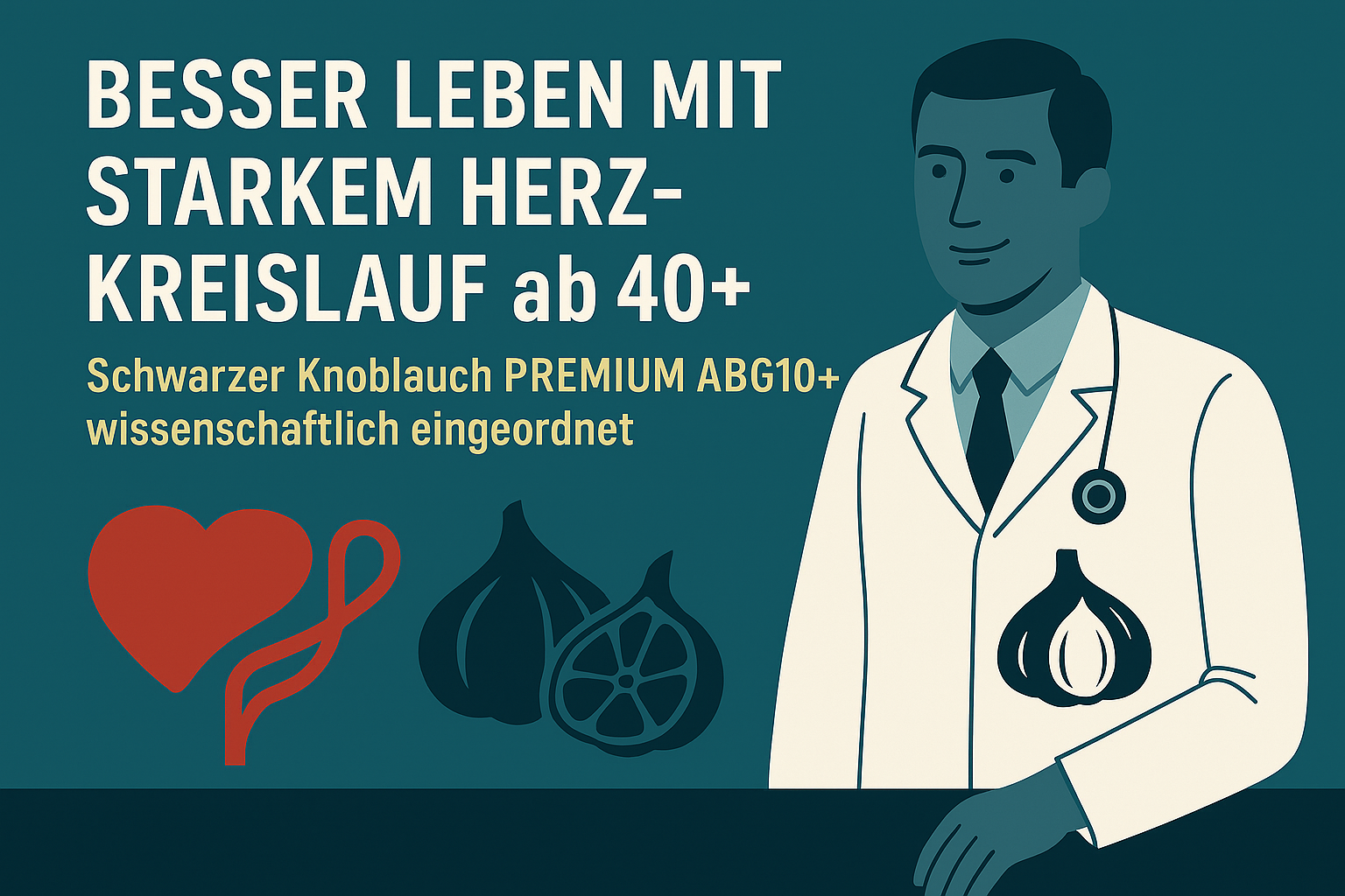 Besser leben mit starkem Herz‑Kreislauf ab 40+: